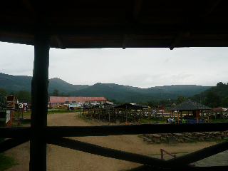 Western dorp dichtbij Karpacz